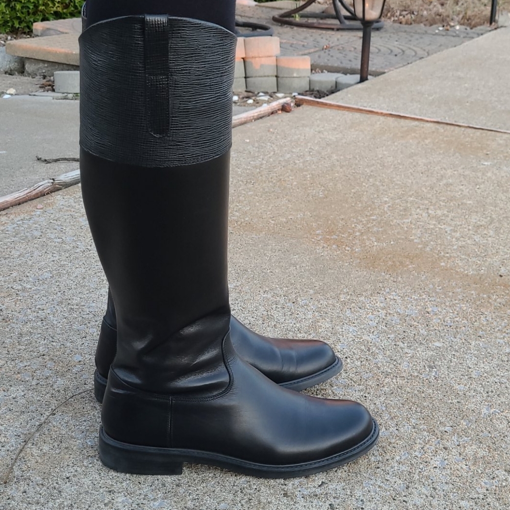 Pollini Riding boots 10.5 runs small 40.5